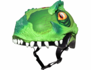 C-PREME Dětská juniorská přilba C-PREME T-REX AWESOME zelená vel. S CHILD FS 5+ (50-54 cm) (NOVINKA)