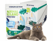 ANIMAL ISLAND Everyday White fish fillets in broth Box - mokré krmivo pro kočky - 12 x 85g