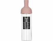 Hario  - Filtrační čajová láhev - Cold Brew Bottle Powder Pink 750 ml