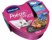 VITAKRAFT POESIE DELICE PLUS Losos - mokré krmivo pro kočky - 85g