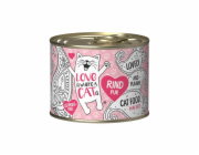 LOVE IS WHERE A CAT IS®  Beef - mokré krmivo pro kočky - 200g