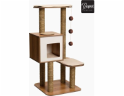 Catit škrabadlo Catit Vesper V-High podstavec, ořech, 56 x 56 x 121,5 cm
