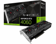 Grafická karta PNY GeForce RTX 4060 XLR8 Gaming Verto Epic-X RGB OC 8GB GDDR6 (VCG40608TFXXPB1-O)