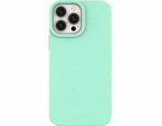 Pouzdro Hurtel Eco Case iPhone 14 Plus, silikon, rozložitelný kryt, mátově zelené