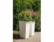 Hrnec Lamela 591-05, plast, H 40 cm, bílý