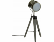 Atmosphera Dekorativní kovová lampa na třech nohách, 68 cm, hnědá