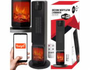 Radiátor Carruzzo Q20L, VENTILÁTOROVÝ RADIÁTOR S WIFI KRBEM
