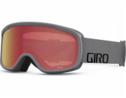 Zimní brýle Giro  ROAM GREY WORDMARK (brýle AMBER SCARLET 39% S2 + YELLOW 77% S1) (NOVINKA 2023/2024)
