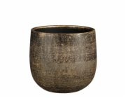 Hrnec Mica Marcus 1155656, keramika, V 21 cm, bronz