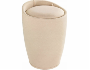 Wenko koš na prádlo CANDY BEIGE pouffe - koš na prádlo, 2v1, WENKO