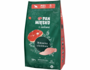 PAN MIESKO s bylinkami Hovězí maso s králíkem M - sušené mléko pro psy - 9kg