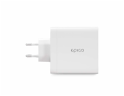 EPICO 140W GaN síťová nabíječka - bílá