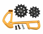 SRAM XX1 Eagle - kladky a vodítko přehazovačky Gold 52z.
