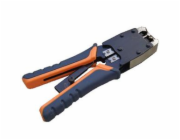 DATACOM Konektorovací kleště L-PROFI 8P+6P OR/BL račna (RJ45,12,11
