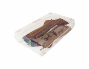 Botník Mano BC-301, 50,4 x 37,5 x 12,1 cm, průhledný