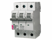 Automatický spínač Eti MAT6, 3P, C, 25A, 6kA