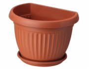 Hrnec Form Plast Dona, plast, O 20 cm, hnědý