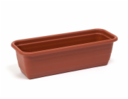 Hrnec Lamela 431, plast, O 80 x 18,7 cm, hnědý
