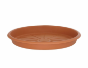plastovém hrnci talíř DOMOLETTI STTE0017-100, O17 cm, hnědá