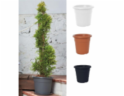 plastický hrnec DOMOLETTI MA000050-120, O50 cm, antracit sp.