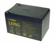 Long 12V 12Ah F2; PBLO-12V012-F2A Long Baterie WP12-12 (12V/12Ah - Faston 250)