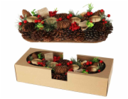 Vánoční adventní věnec rovný 41 cm KO-ACW006020