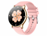 Chytré hodinky Trevi, T-FIT 230 CALL PINK smartwatch, bluetooth, monitor spánku, zdravotní funkce