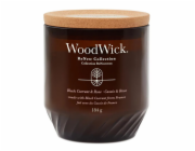 Svíčka WoodWick ReNew střední, Black Currant & Rose, Černý rybíz a růže, 184 g