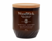 Svíčka WoodWick ReNew střední, Lavender & Cypress, Levandule a cypřiš, 184 g