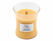 Svíčka WoodWick střední, Seaside Mimosa, Přímořský koktejl, 275 g