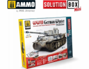 Vallejo Ammo: Solution Box Mini 17 – německá zimní vozidla z druhé světové války – barvy a systém počasí