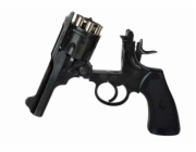 WEBLEY MKVI .455 Police cal.5.5 mm Diabolo cartridge revolver 6-ranný. 4“ hlaveň CO2 Battlefield Ekp to17J