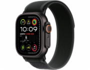 Apple Watch Ultra 2/49mm/Black/Sport Band/Black Trail/-S/M