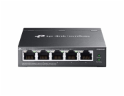 Switch TP-Link ES205GP 1x GLan, 5x GLan, 4x PoE+, 65W, Omáda SDN