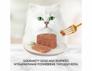 Konzervy pro kočky Gourmet Gold, s hovězím masem, 85 gr