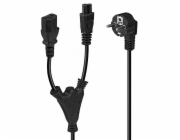 Lindy Schuko IEC C13 & C5 napájecí kabel - 30047