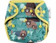 Close Caboo Pop-in AIO Bear obal, opakovaně použitelná plenka s patentkami, 4,5-16 kg, 1 ks.