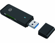 Conceptronic CONCEPTRONIC Čtečka SD+MicroSD karet USB 3.0 černá