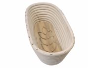 Ošatka na kynutí oválná s dřev. dnem-klas 26x13x9 cm Home E