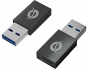 Conceptronic AV adaptér Conceptronic DONN10G měnič pohlaví / USB A USB C kabely Černý