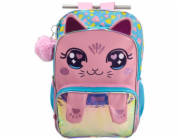 Batoh Růžová Kočka 42 cm