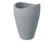 Hrnec Scheurich Stony Grey, plast, O 30 cm, šedý