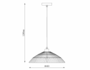 Domoletti Stropní svítidlo  ARRA, 40 W, E27