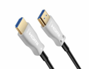 PremiumCord optický fiber HDMI High Speed with Ether. 4K@60Hz kabel 7m, M/M, zlacené konektory