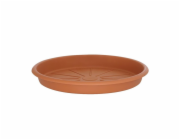 Plastový talíř pod hrnce DOMOLETTI STTE00019-100, O19cm, hnědý