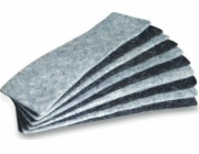 Náhradní plsť pro magnetickou houbu BI-OFFICE, 140x40mm, 10 ks.
