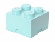 LEGO Storage Brick 4 aqua, úložný box