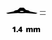 Nůž na trávu Einhell 230mm, náhradní nůž