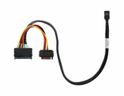 HighPoint mSAS adaptérový kabel SFF8643 > U.2 SFF-8639 NVMe