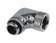 HF Winkeladapter 90° drehbar G1/4 AG auf G1/4 IG - Chrome, Verbindung